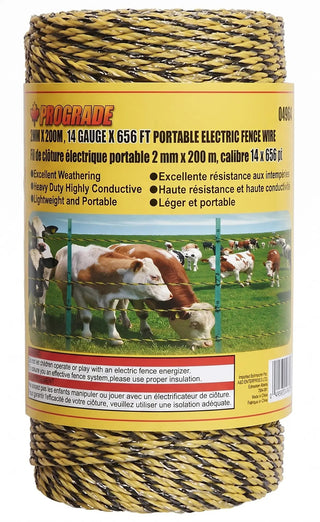Electric Fence Wire, 14g 656 ft