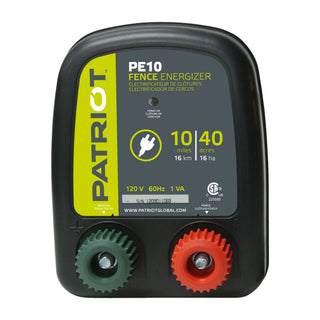 Patriot PE10 Energizer for Electric Fencing